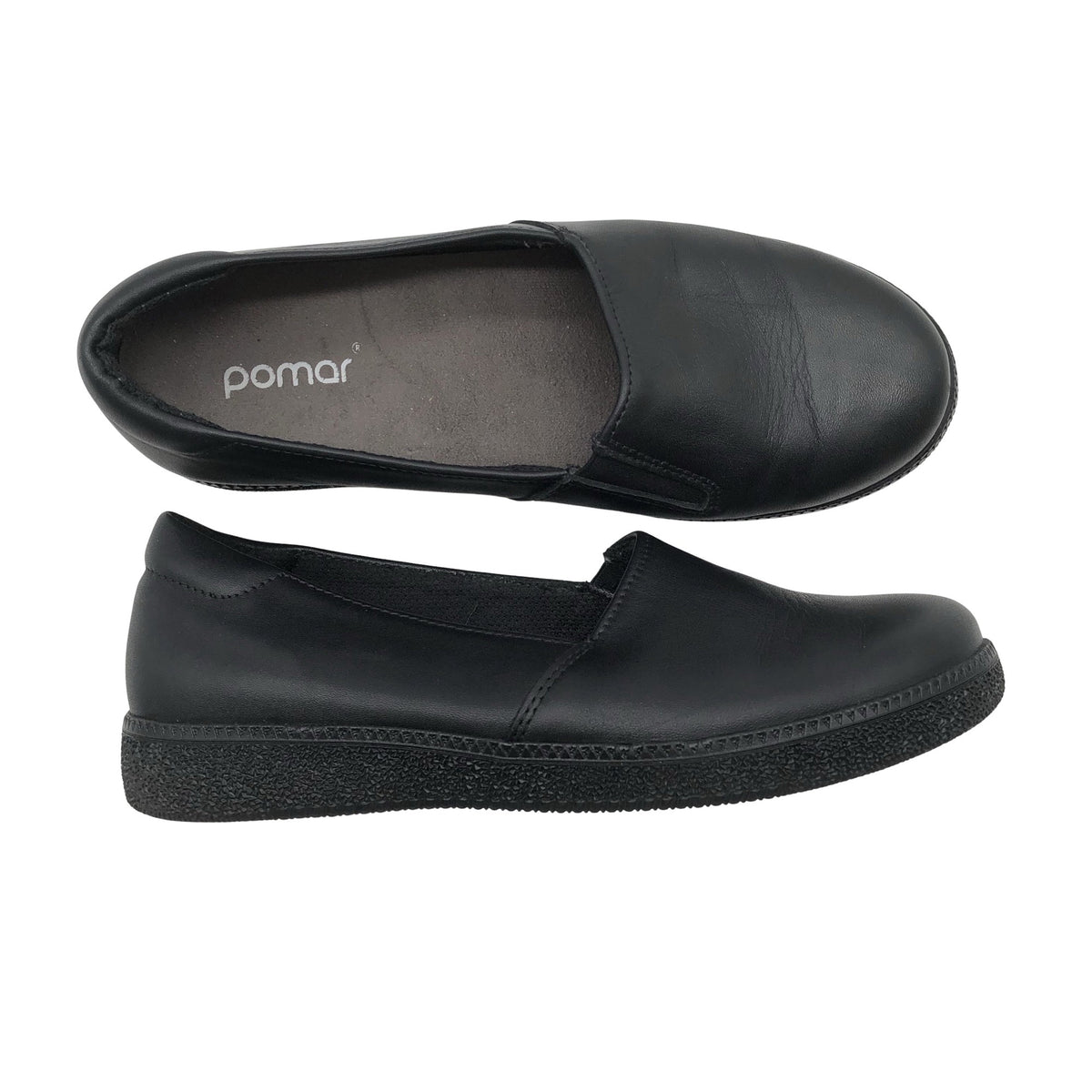 Unisex Pomar - Mokassiinid, suurus 37 - Must (1)