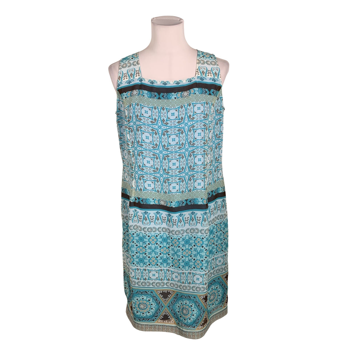 Unisex Voglia - Õhuke kleit, suurus 40 - Türkiis (1)