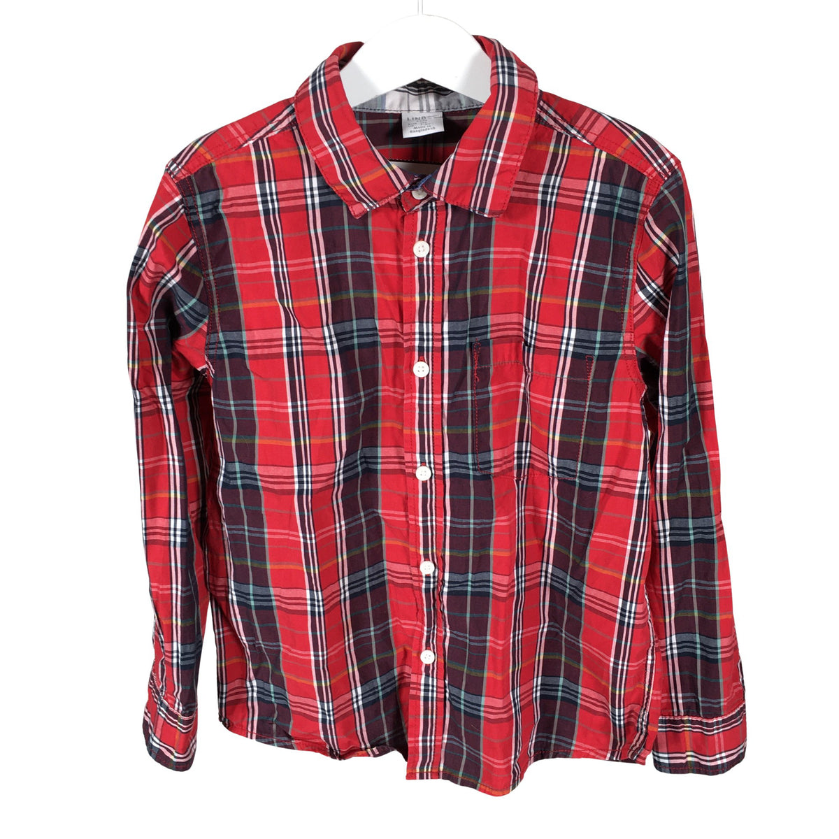 Unisex Lindex - Triiksärk, suurus 122 - 128 - Punane (1)