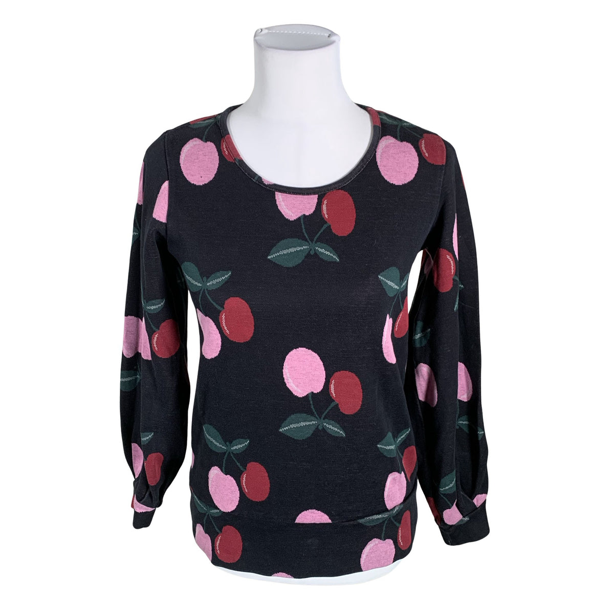 Unisex NOSH - Trikotaažist pluus, suurus 34 - Must (1)