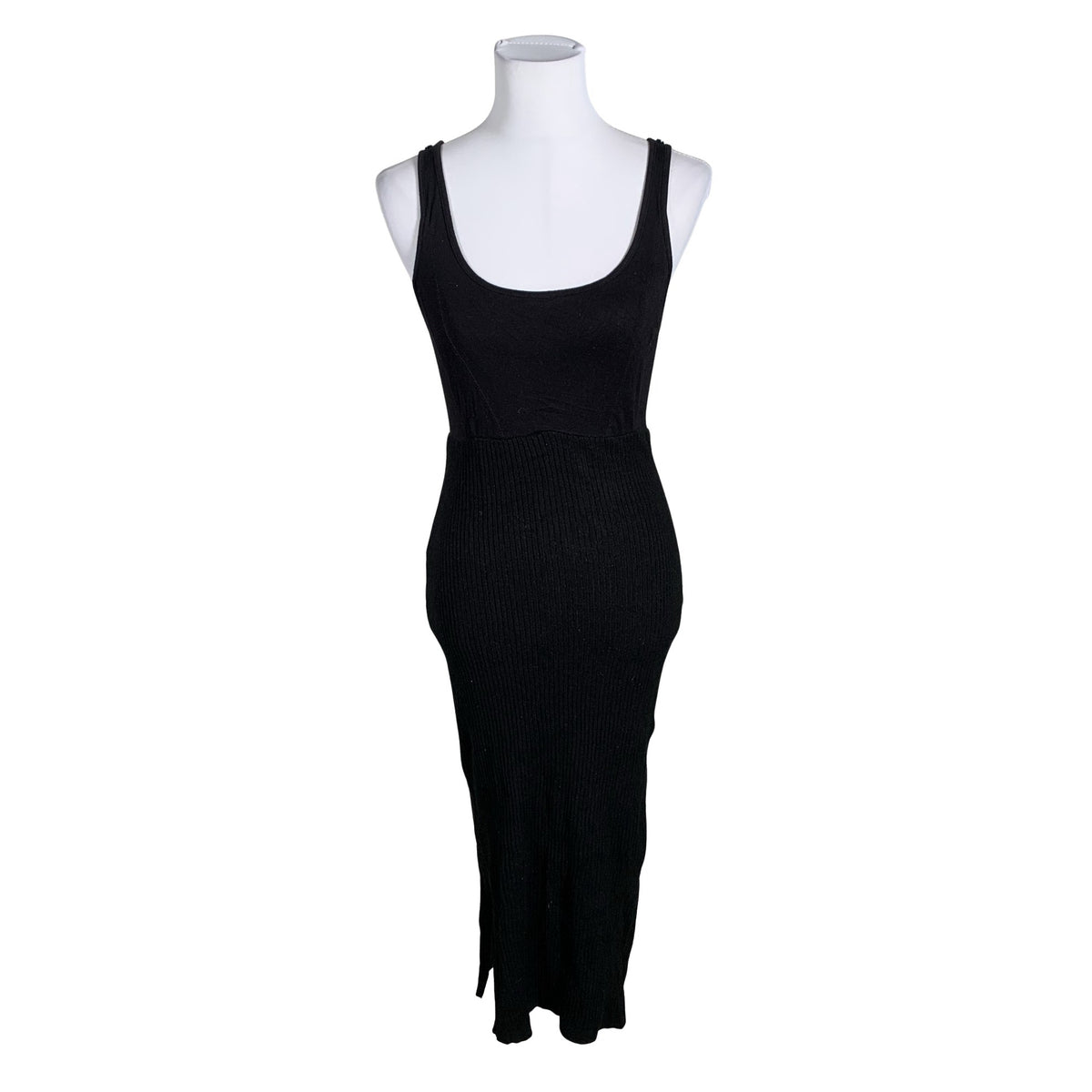 Unisex Seraphine - Kootud kleit, suurus 36 - Must (1)