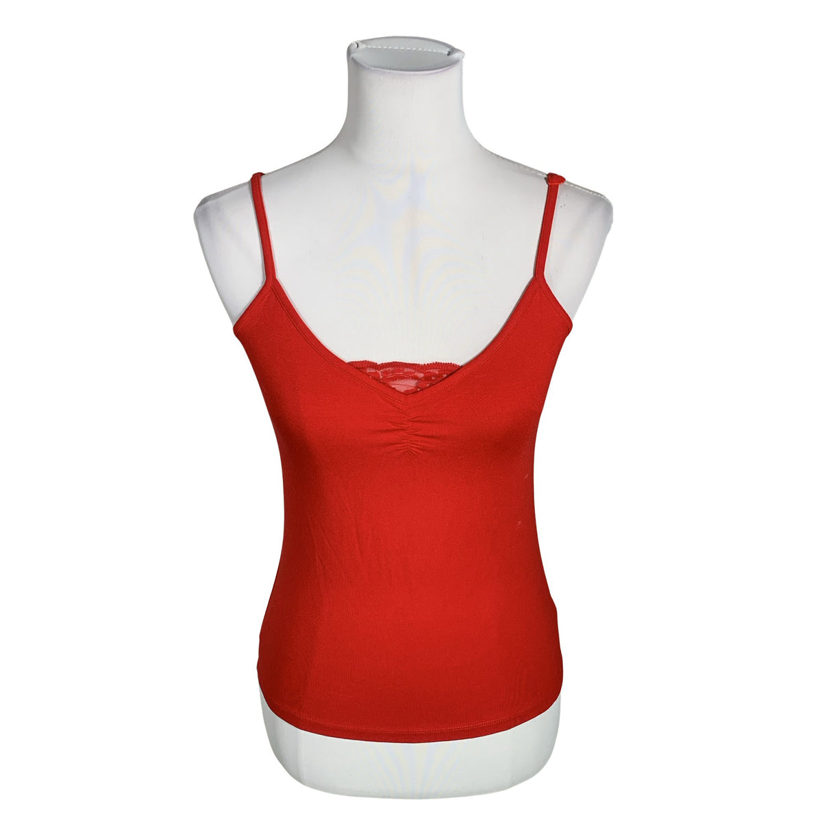 Unisex Ril's - Trikotaažist topp, suurus 40 - Punane (1)