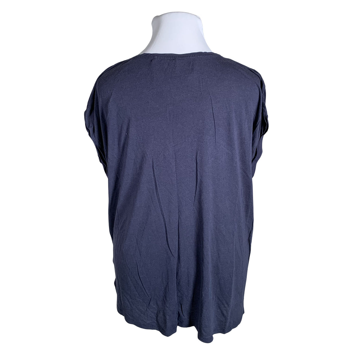Unisex Lindex - Lühikeste käistega pluus, suurus 44 - Sinine (2)
