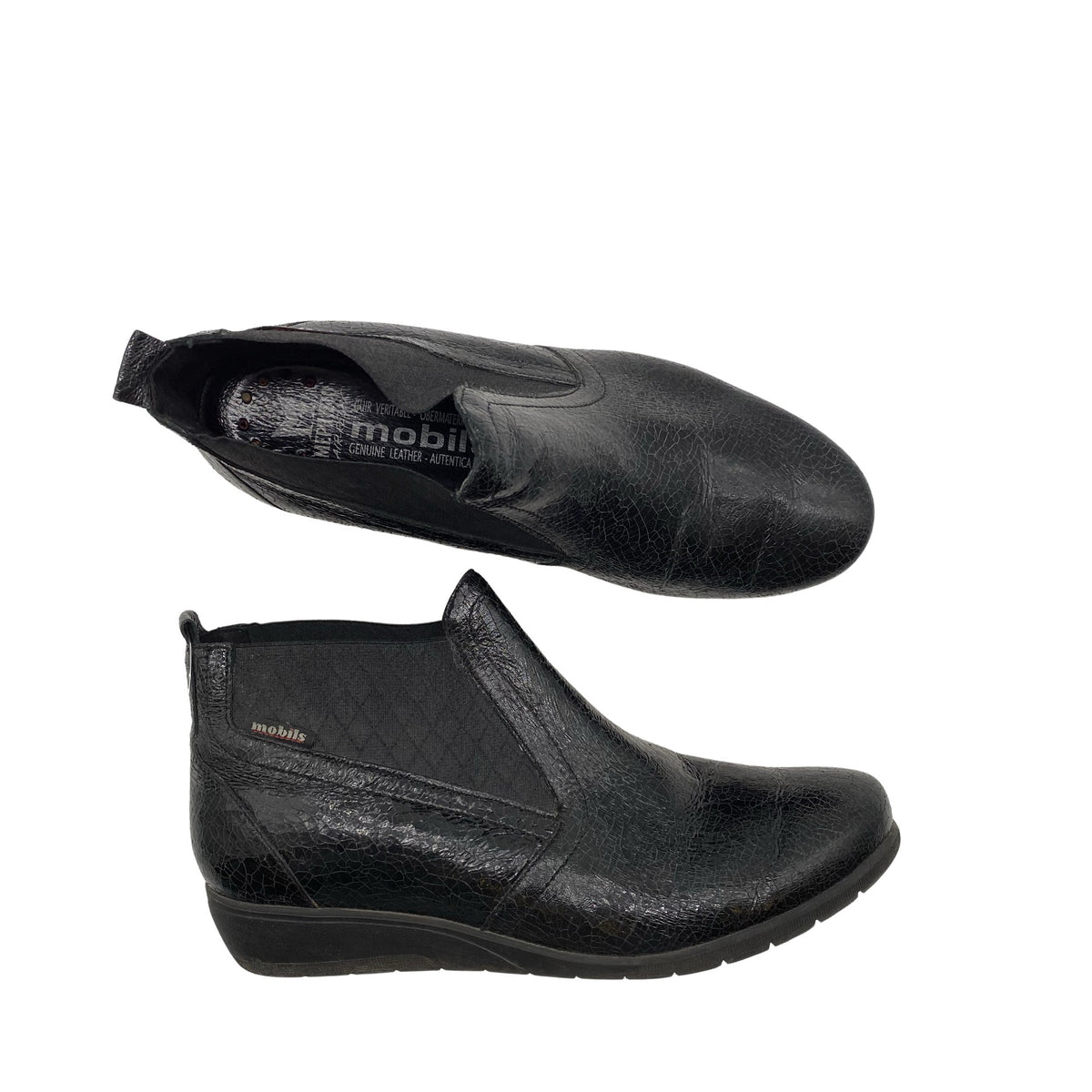 Unisex Mobils - Poolsaapad, suurus 38 - Must (1)