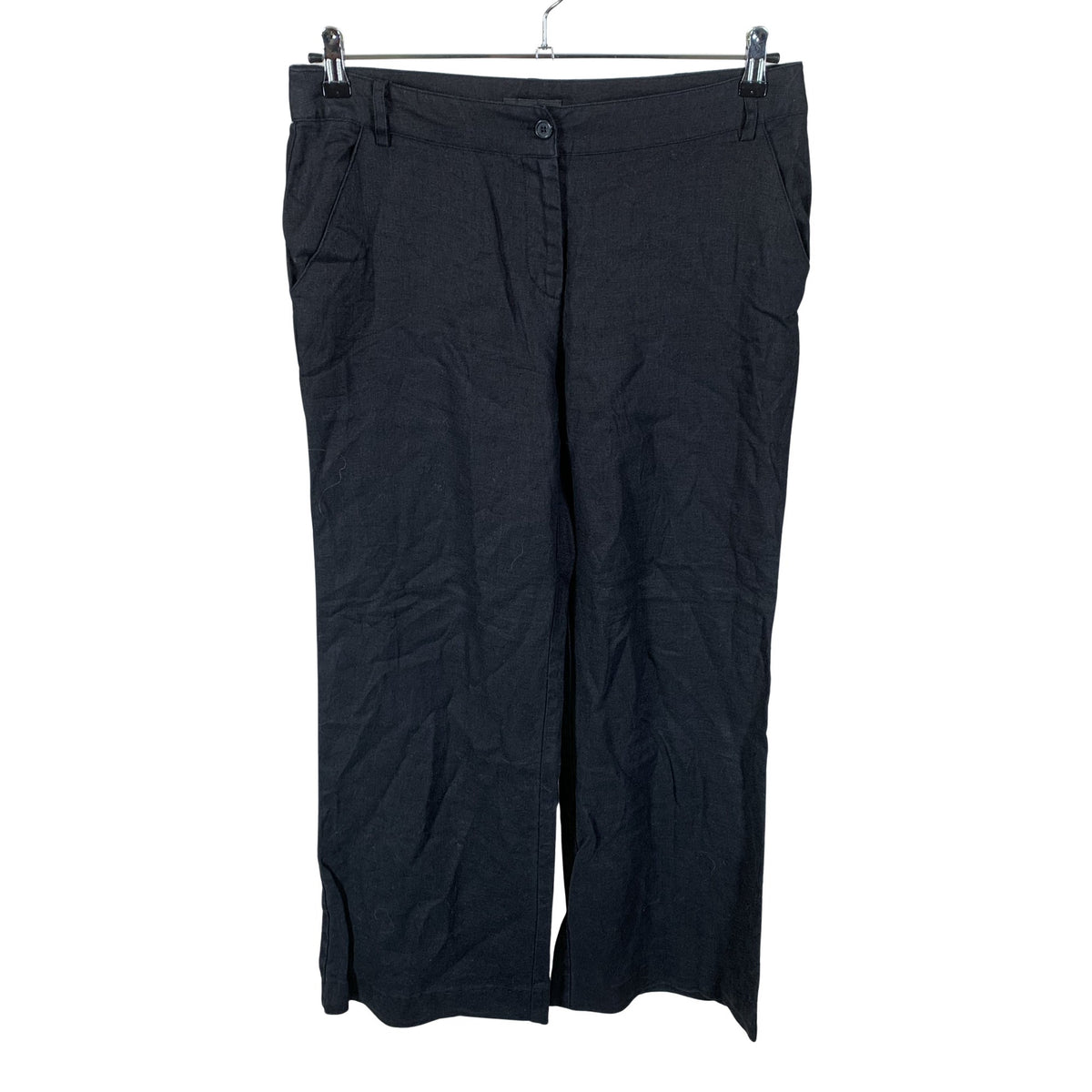 Unisex Global - Mittevenivad püksid, suurus 40 - Must (1)