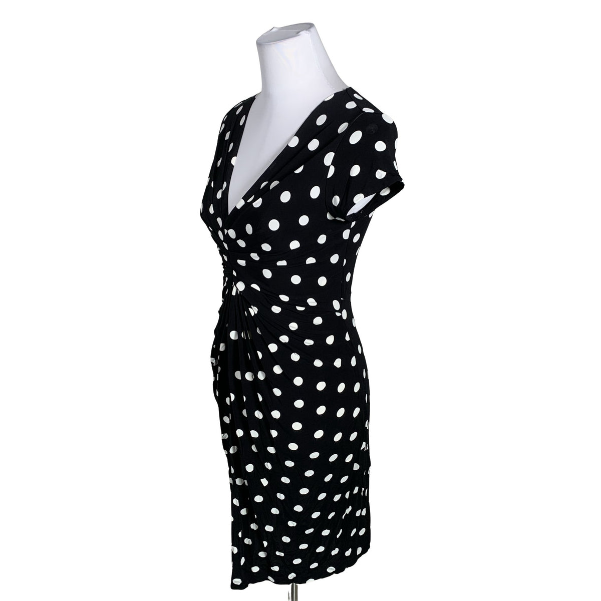 Unisex Andiata - Trikotaažist kleit, suurus 36 - Must (3)