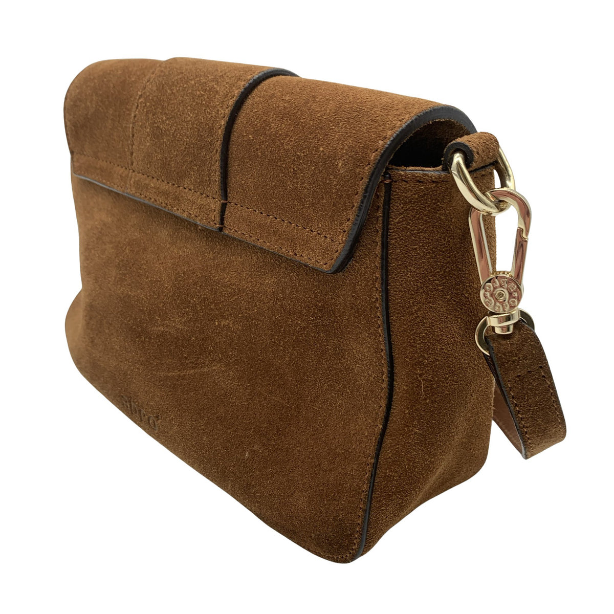 Unisex Abro - Õlakott, suurus Mini - Pruun (2)