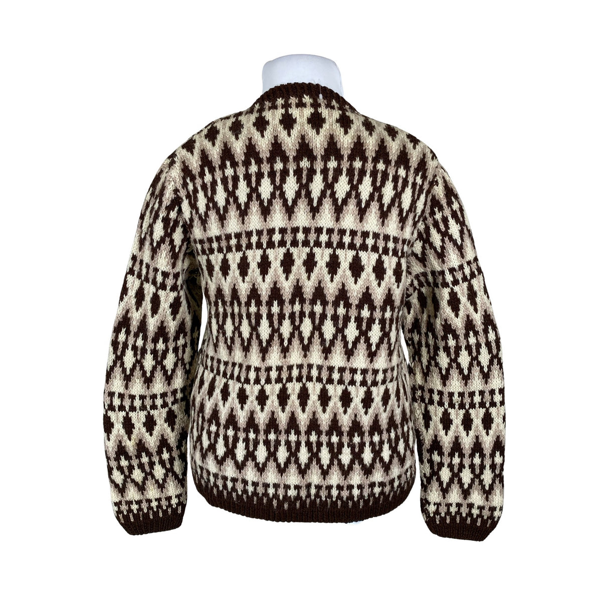 Unisex Handmade - Kardigan, suurus 42 - Pruun (2)
