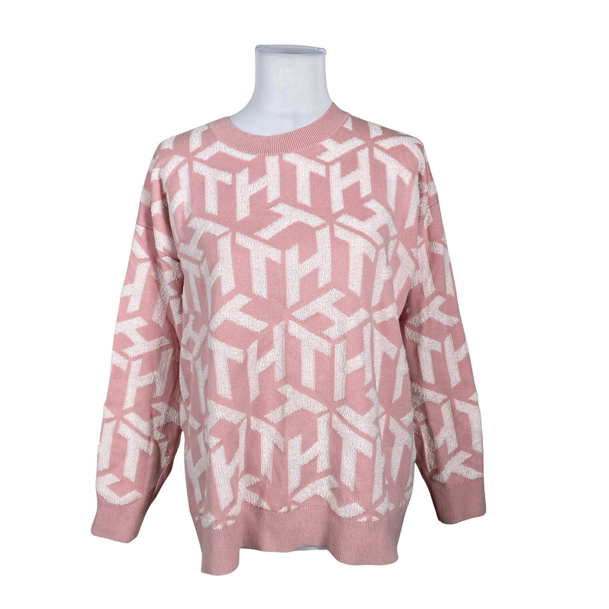 Unisex Tommy Hilfiger - Dressikangast pluus, suurus 38 - Heleroosa (1)