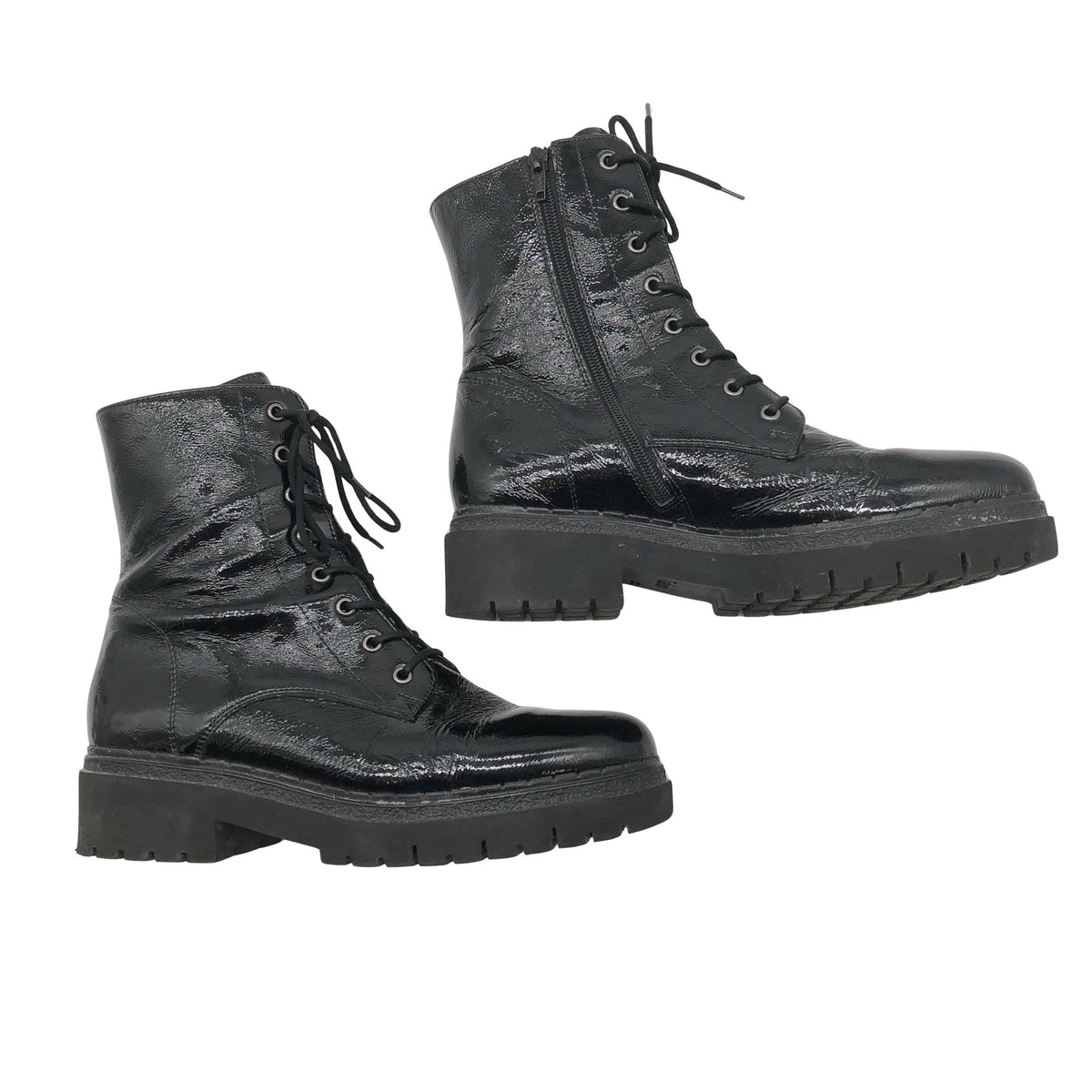 Unisex Gabor - Nööridega saapad, suurus 40 - Must (1)