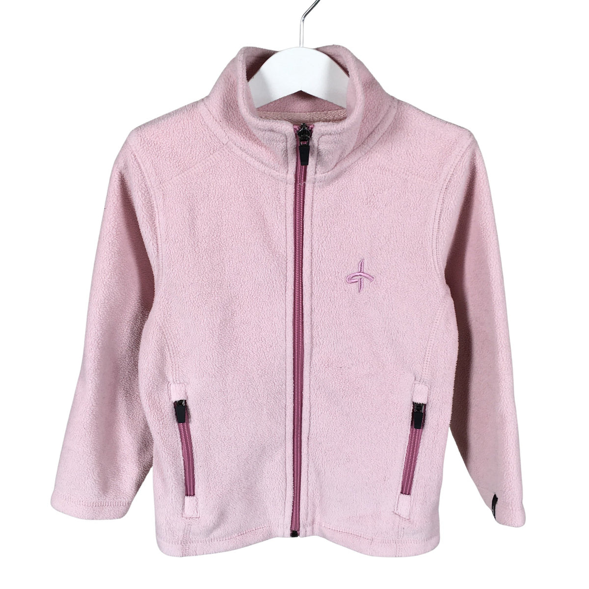 Unisex Cross - Fliisjakk, suurus 98 - 104 - Heleroosa (1)