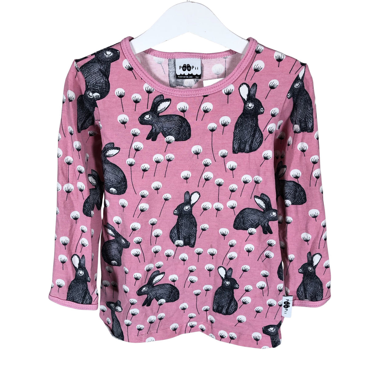 Unisex PaaPii - Trikotaažist pluus, suurus 98 - 104 - Heleroosa (1)