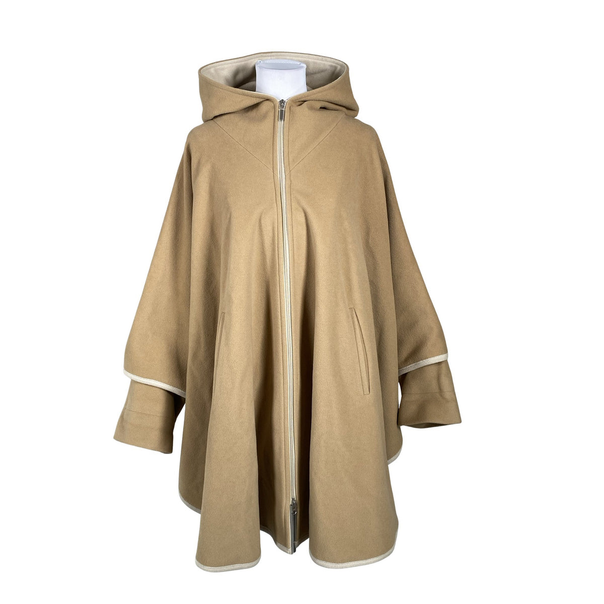 Unisex Erich Fend - Villane mantel, suurus 38 - Pruun (1)