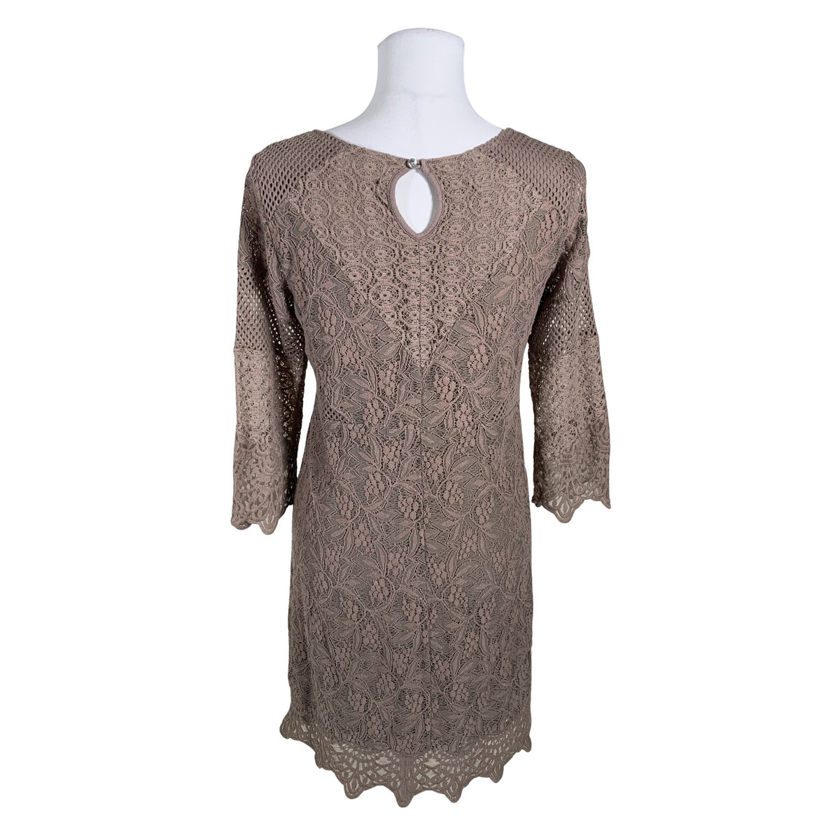 Unisex Cream - Mitteveniv kleit, suurus 40 - Hall (2)