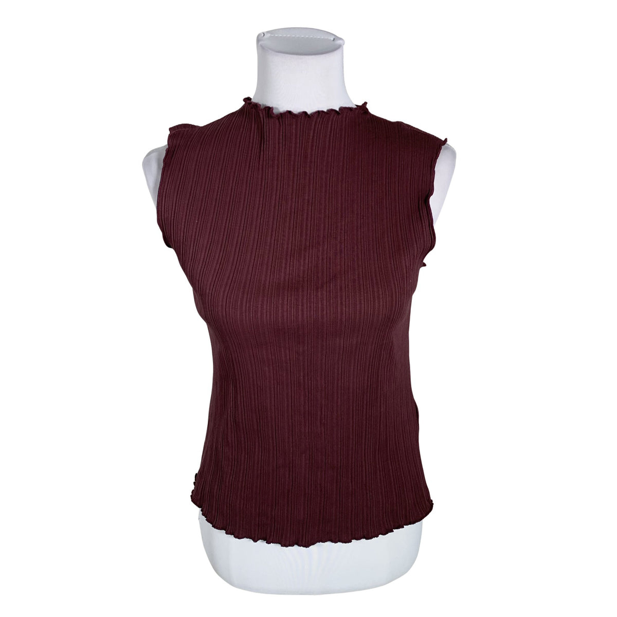 Unisex Lindex - Topp, suurus 38 - Veinipunane (1)