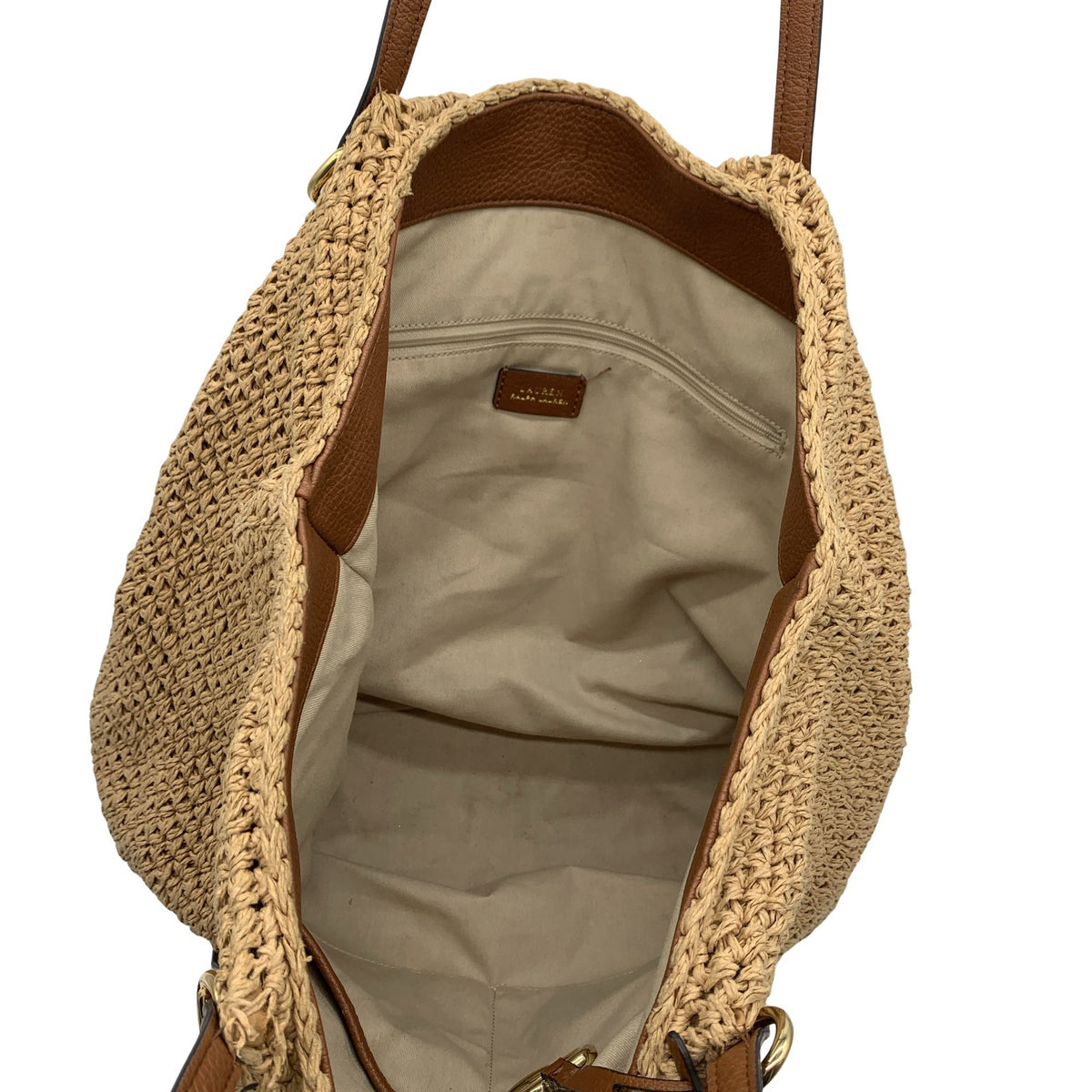 Unisex Lauren Ralph Lauren - Käekott, suurus Maxi - Pruun (2)