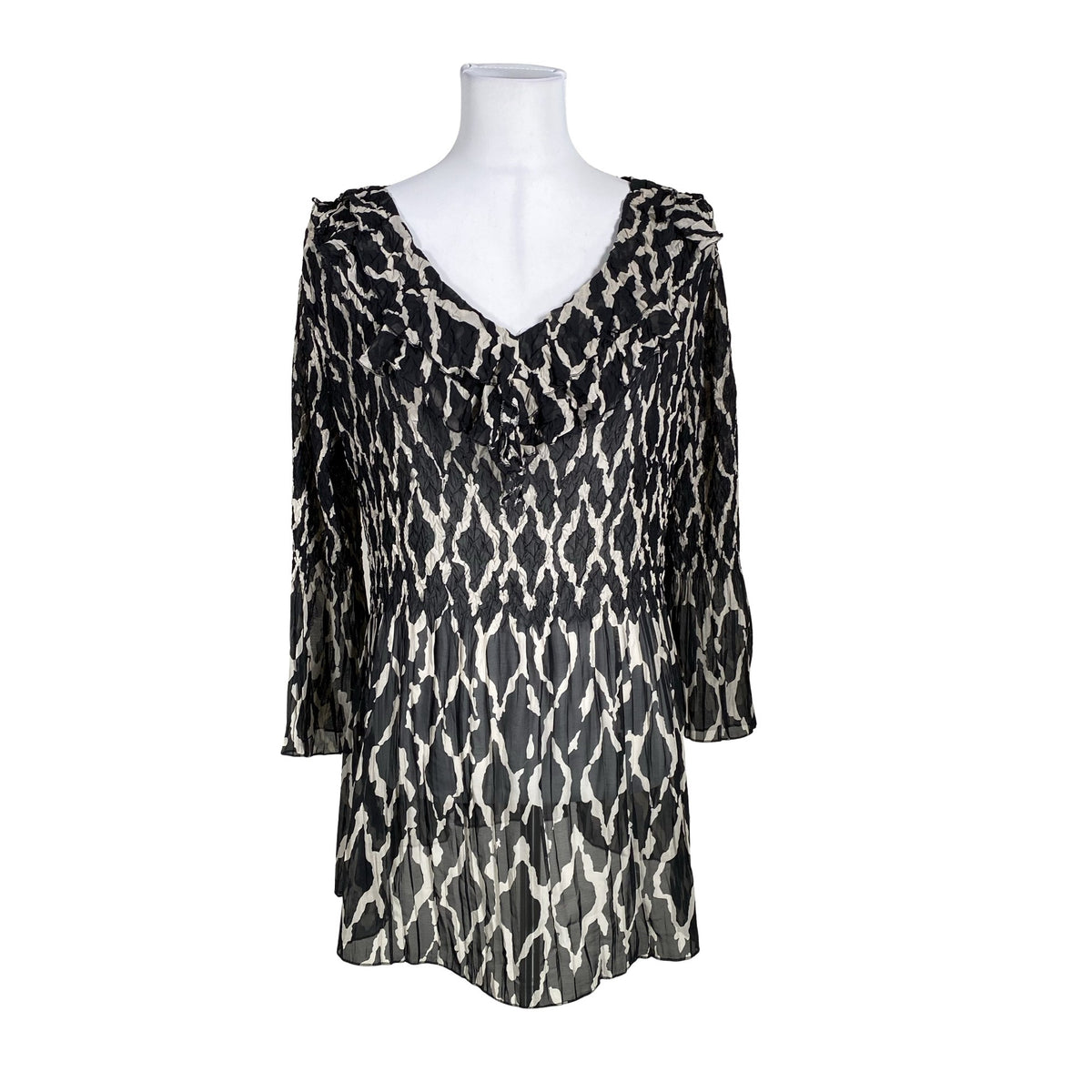 Unisex Handmade - Õhuke tuunika, suurus 40 - Must (1)