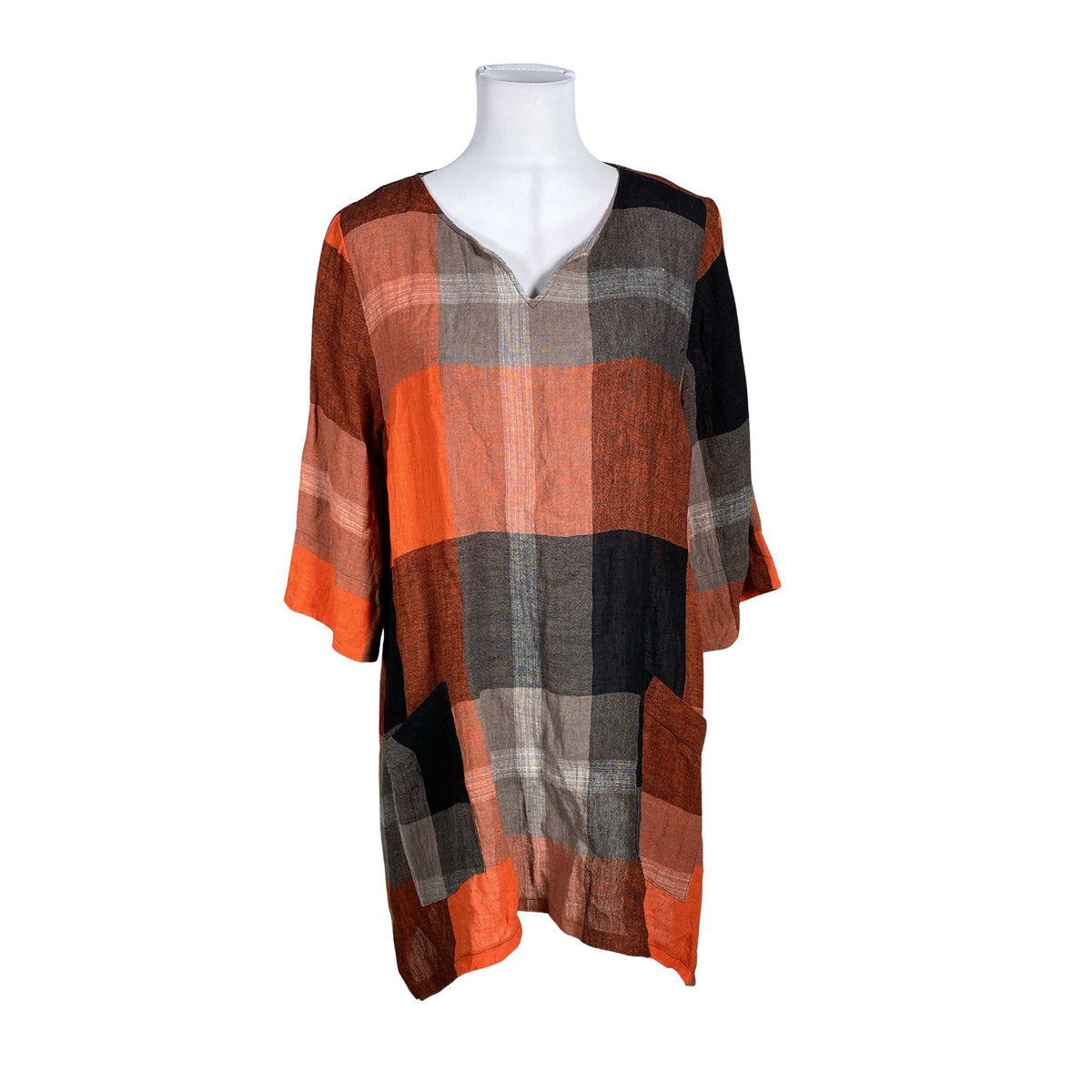 Unisex Tricana - Mitteveniv tuunika, suurus 38 - Oranž (1)