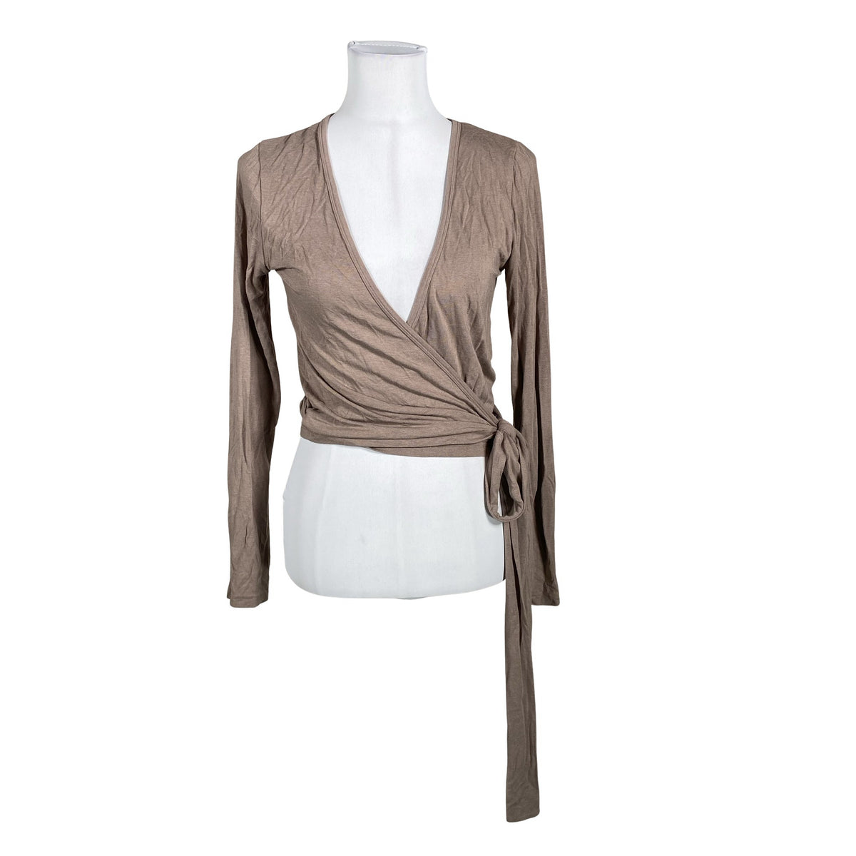 Unisex Kaiko - Trikotaažist pluus, suurus 36 - Pruun (1)