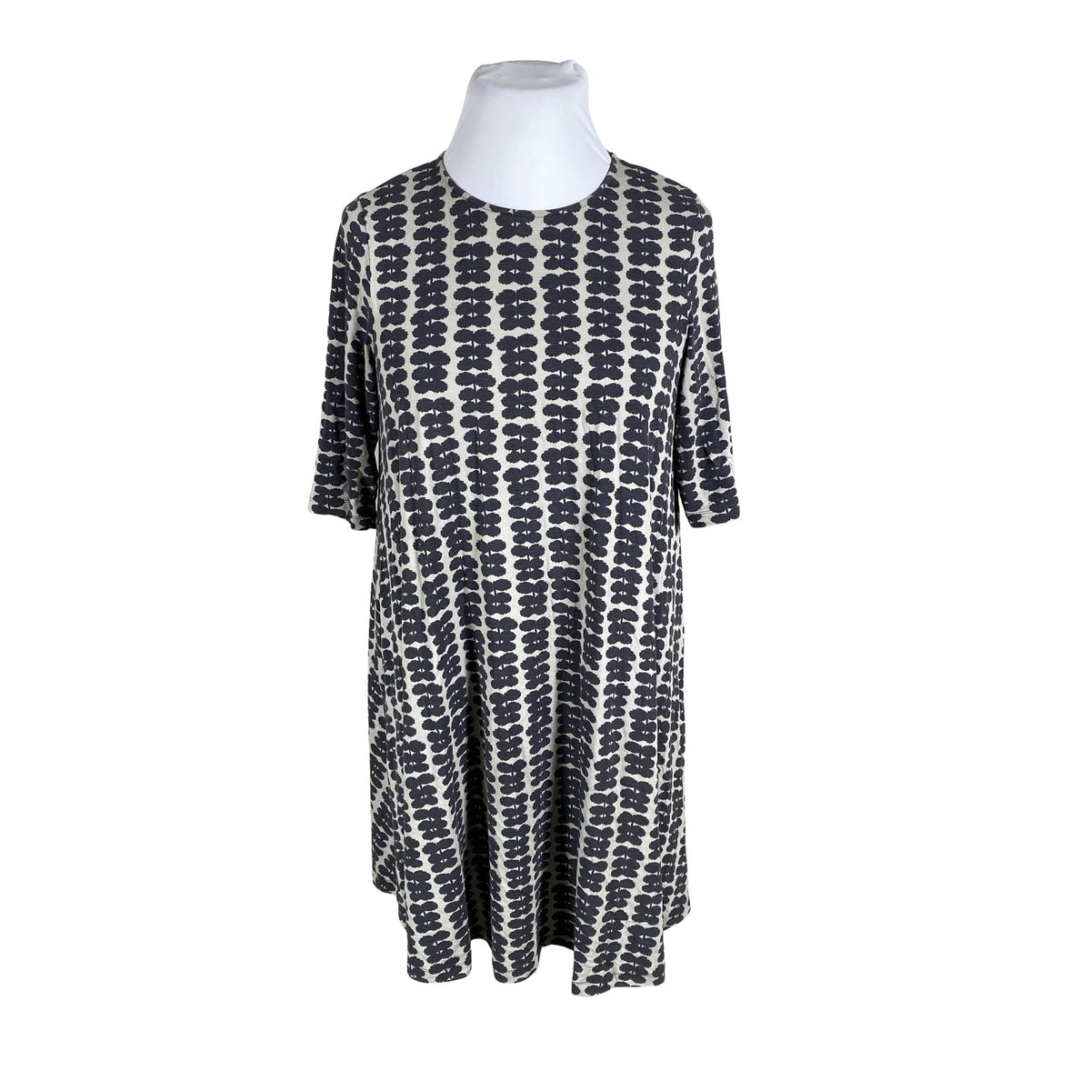 Unisex Marimekko - Trikotaažist kleit, suurus 42 - Hall (1)