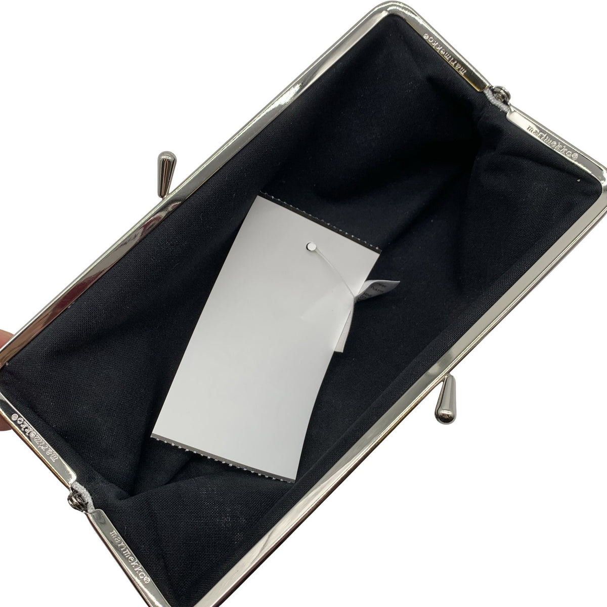 Unisex Marimekko - Kosmeetikakott, suurus Mini - Must (2)