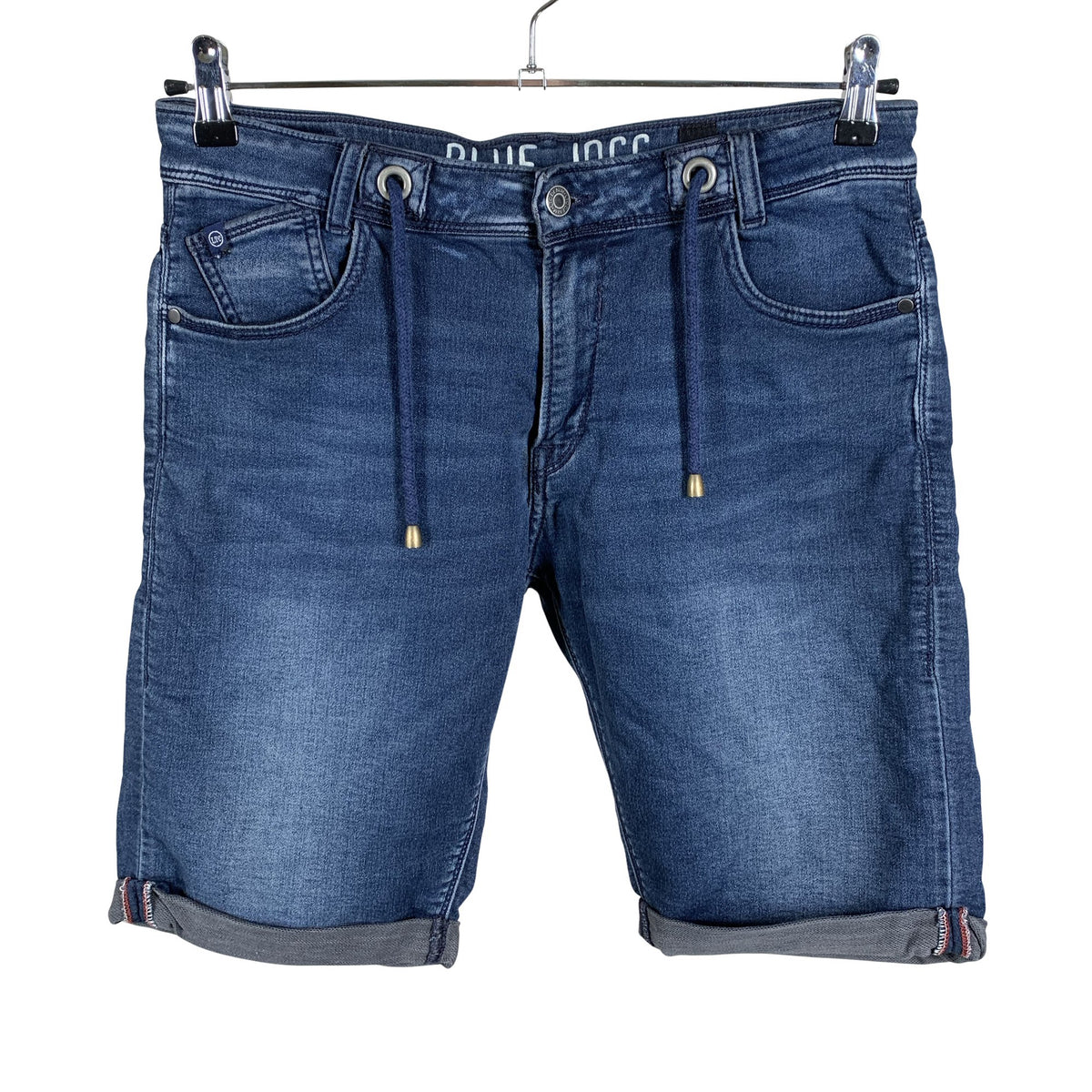 Unisex Le Temps des Cerises - Teksast lühikesed püksid, suurus M - Sinine (1)