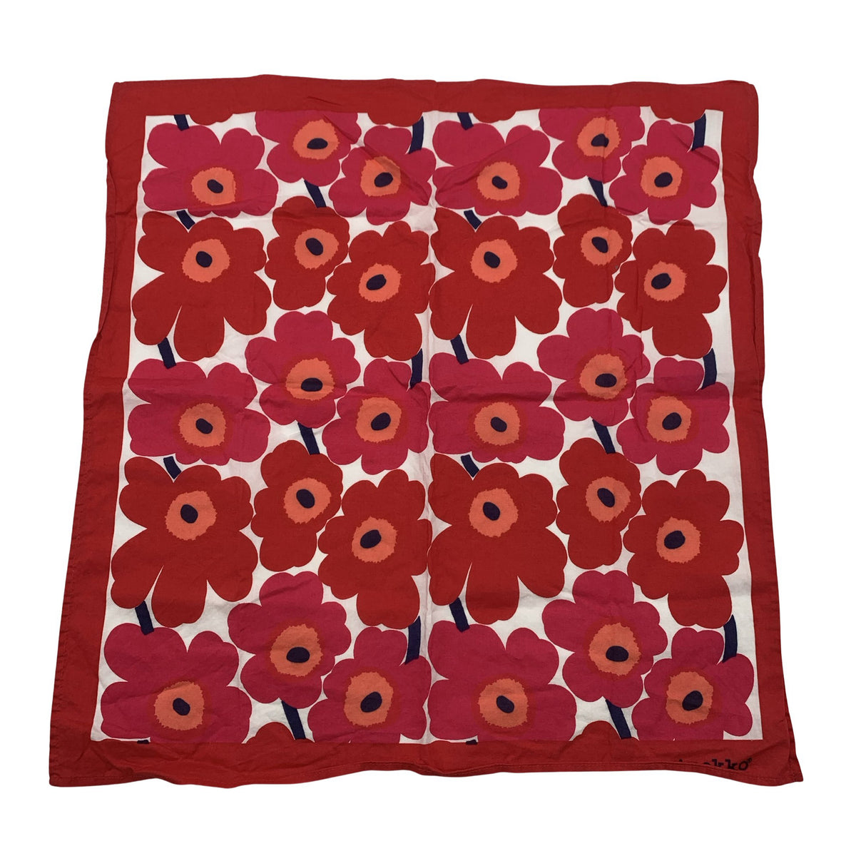 Unisex Marimekko - Õhuke sall, suurus Mini - Punane (1)
