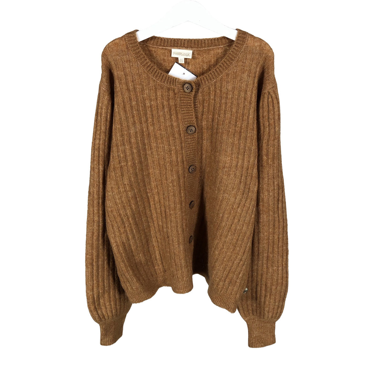 Unisex POMPdeLUX - Kardigan, suurus 158 - 164 - Pruun (1)