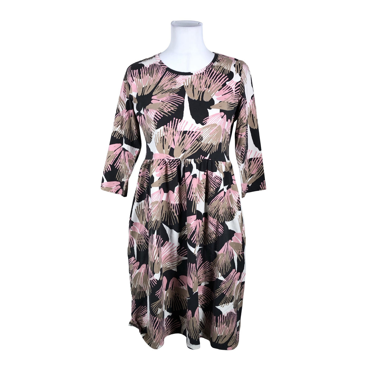 Unisex NOSH - Trikotaažist kleit, suurus 38 - Heleroosa (1)