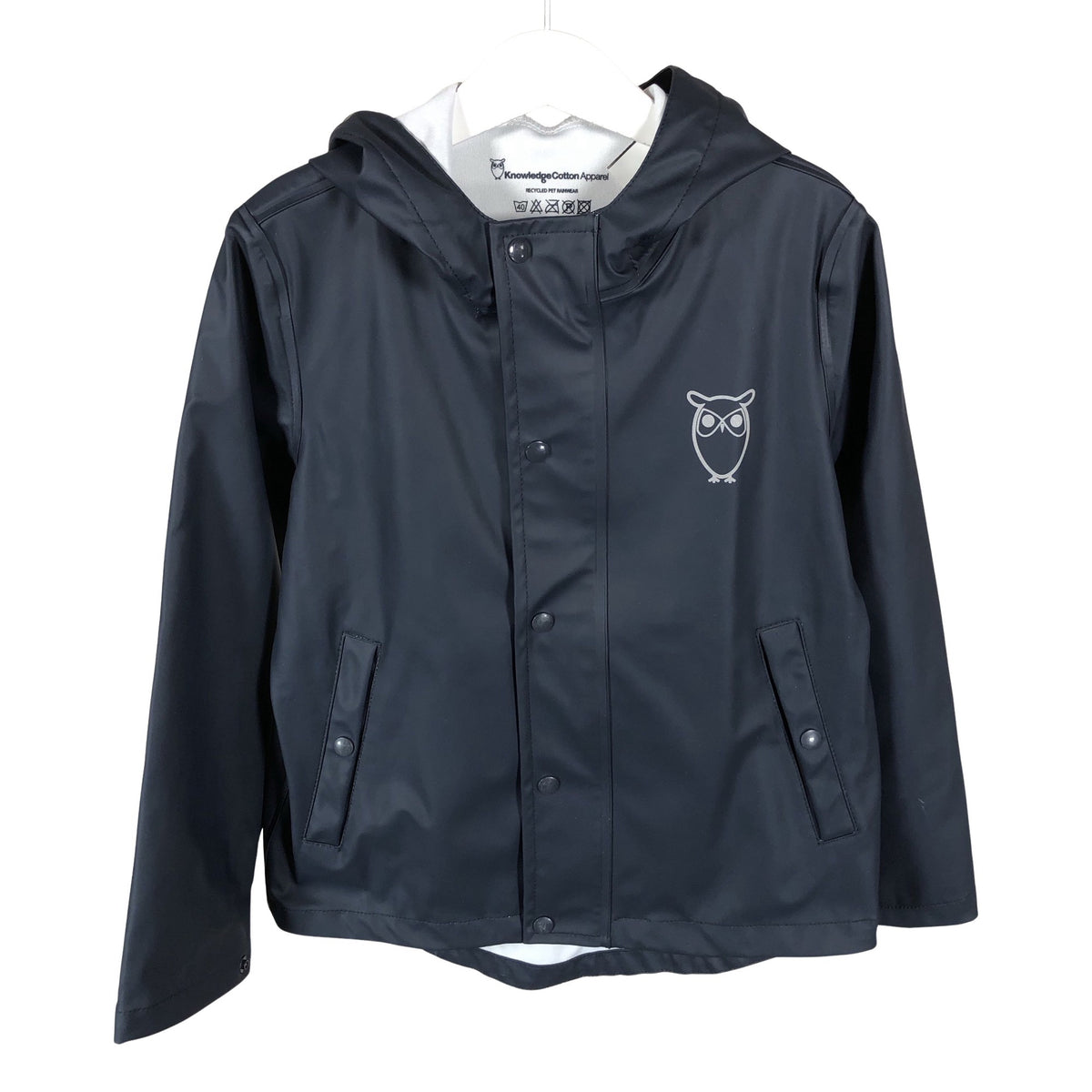 Unisex Knowledge Cotton Apparel - Vihmajope, suurus 122 - 128 - Sinine (1)