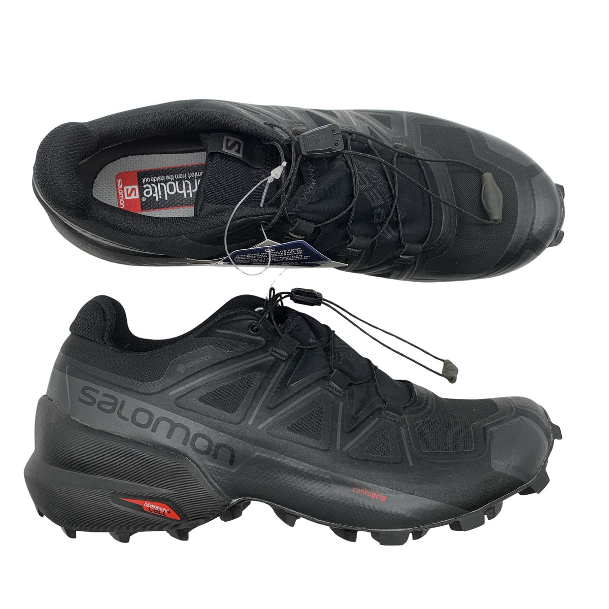 Unisex Salomon - Matkatossud, suurus 42 - Must (1)