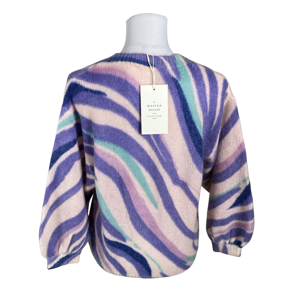 Unisex La Maille Sezane - Kampsun, suurus 40 - Lilla (2)