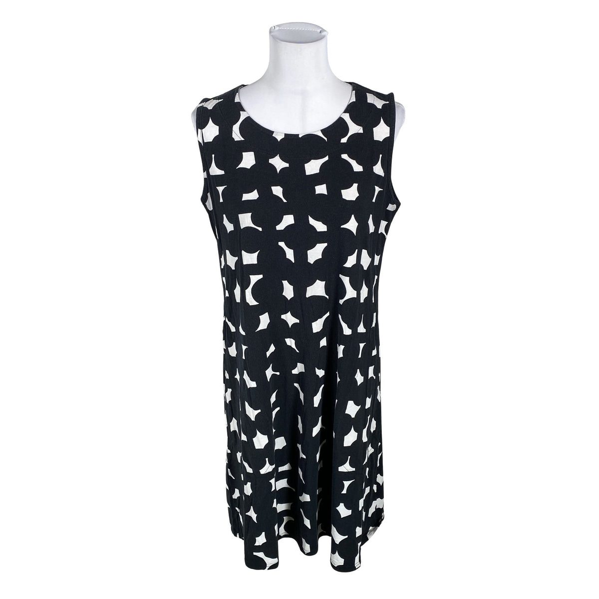 Unisex Nanso - Trikotaažist kleit, suurus 40 - Must (1)