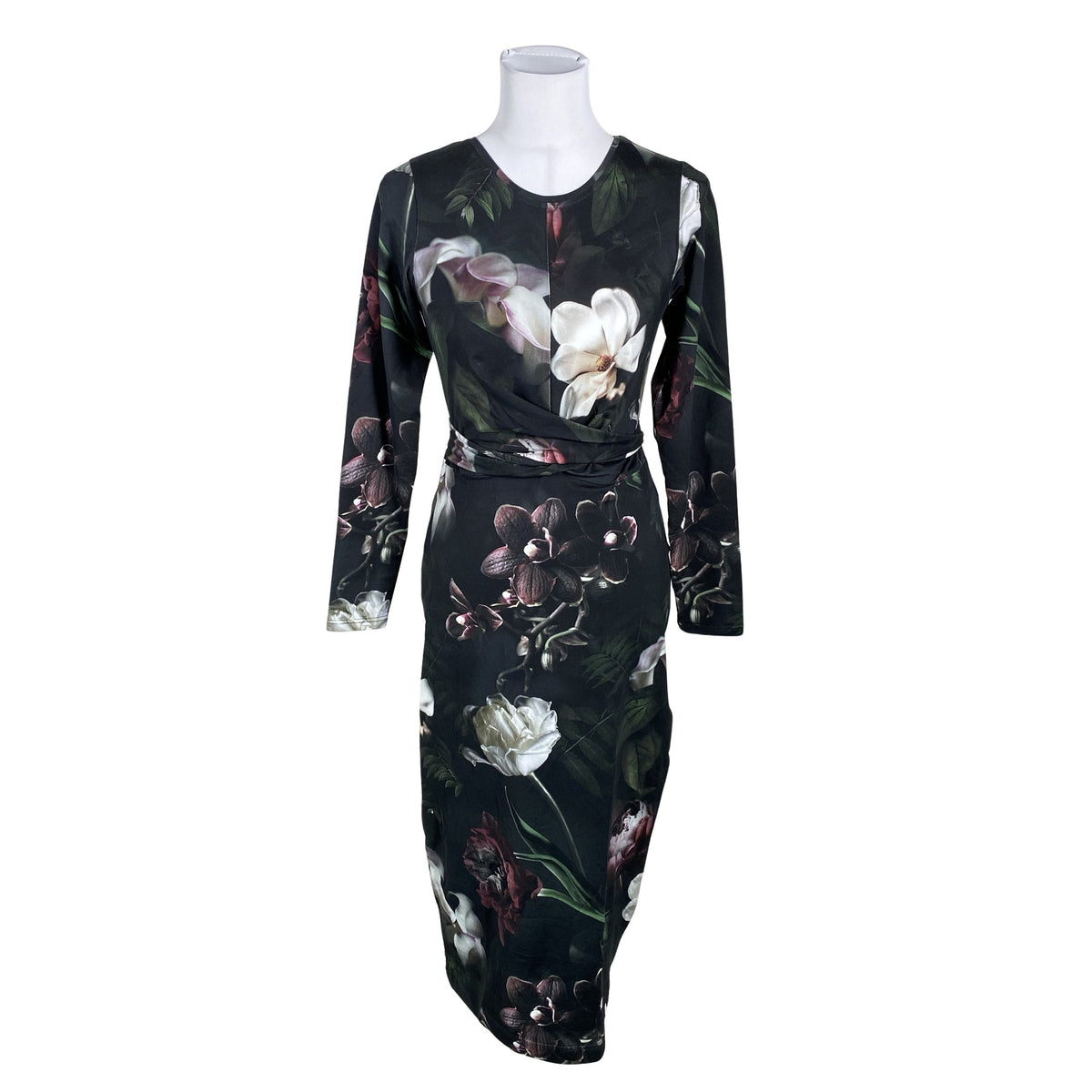 Unisex Nakoa - Trikotaažist kleit, suurus 34 - Roheline (1)