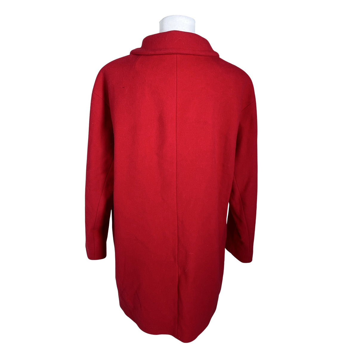 Unisex Ecceteera - Villane mantel, suurus 40 - Punane (2)