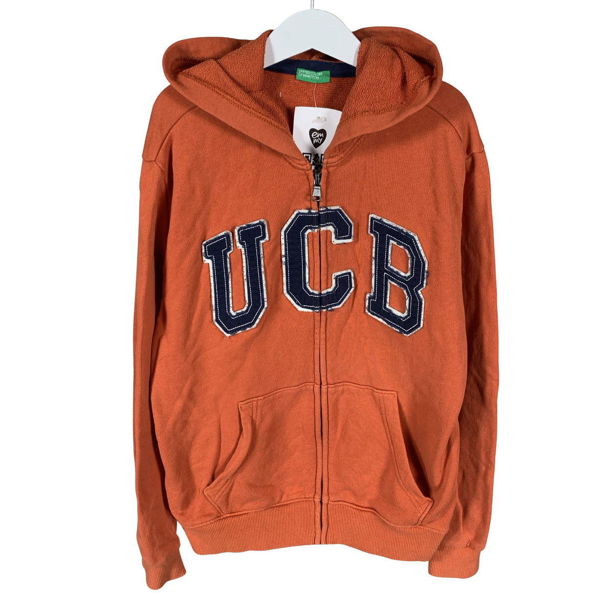 Unisex Benetton - Dressipluus, suurus 146 - 152 - Oranž (1)