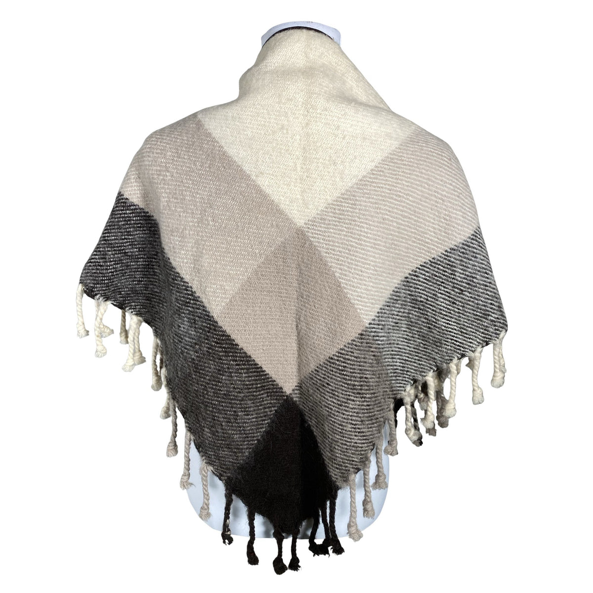 Unisex Lena Rewell - Õlasall, suurus Midi - Beige (2)