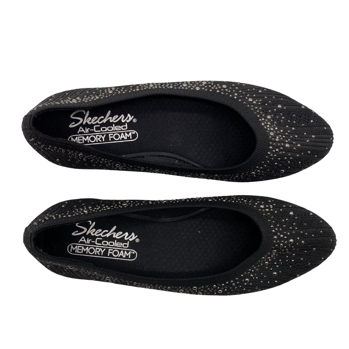 Unisex Skechers - Baleriinad, suurus 38 - Must (1)
