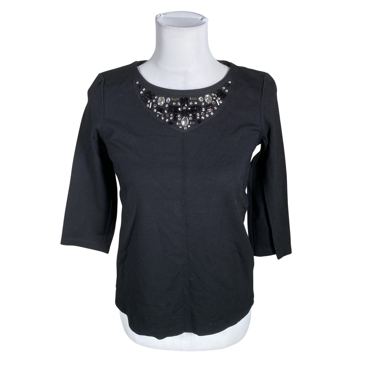 Unisex Esprit - Trikotaažist pluus, suurus 34 - Must (1)