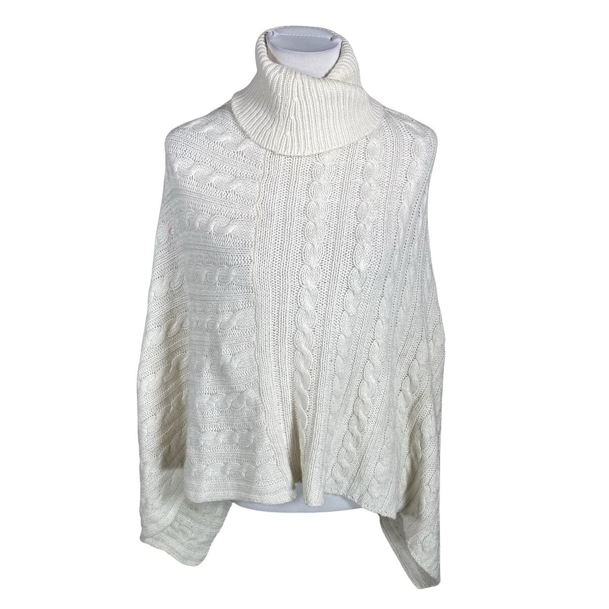 Unisex Lindex - Pontšo, suurus One size - Valge (1)
