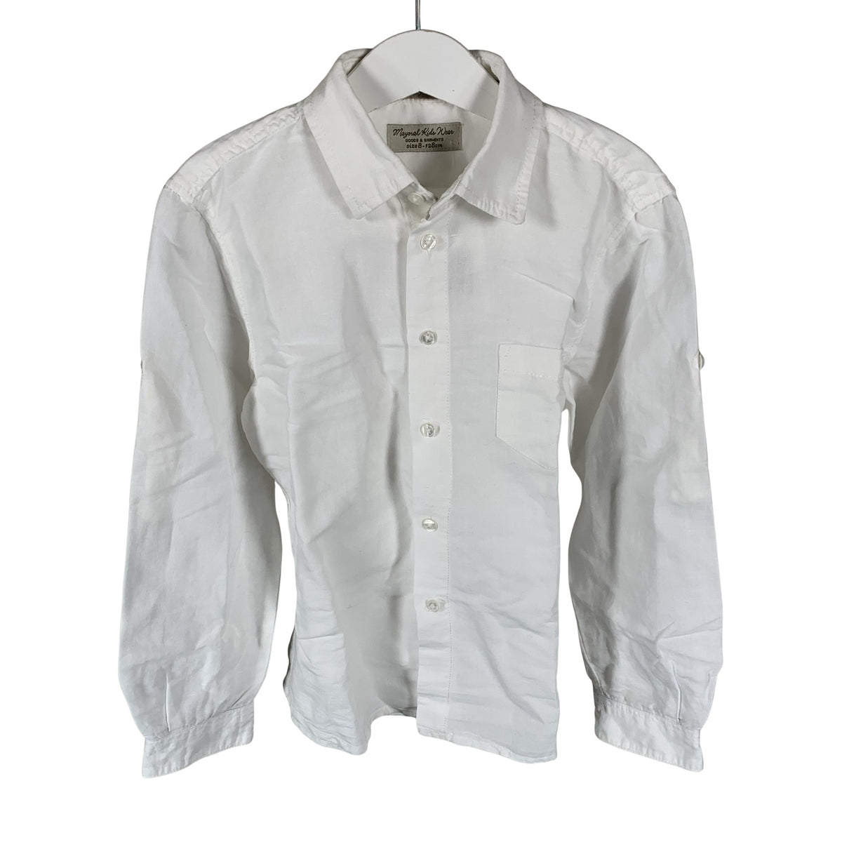 Unisex Mayoral - Triiksärk, suurus 122 - 128 - Valge (1)
