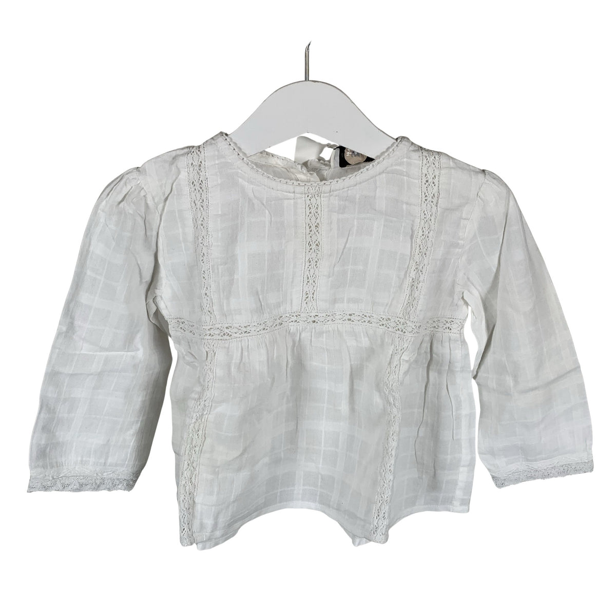 Unisex Cyrillus - Pluus, suurus 92 - 98 - Valge (1)