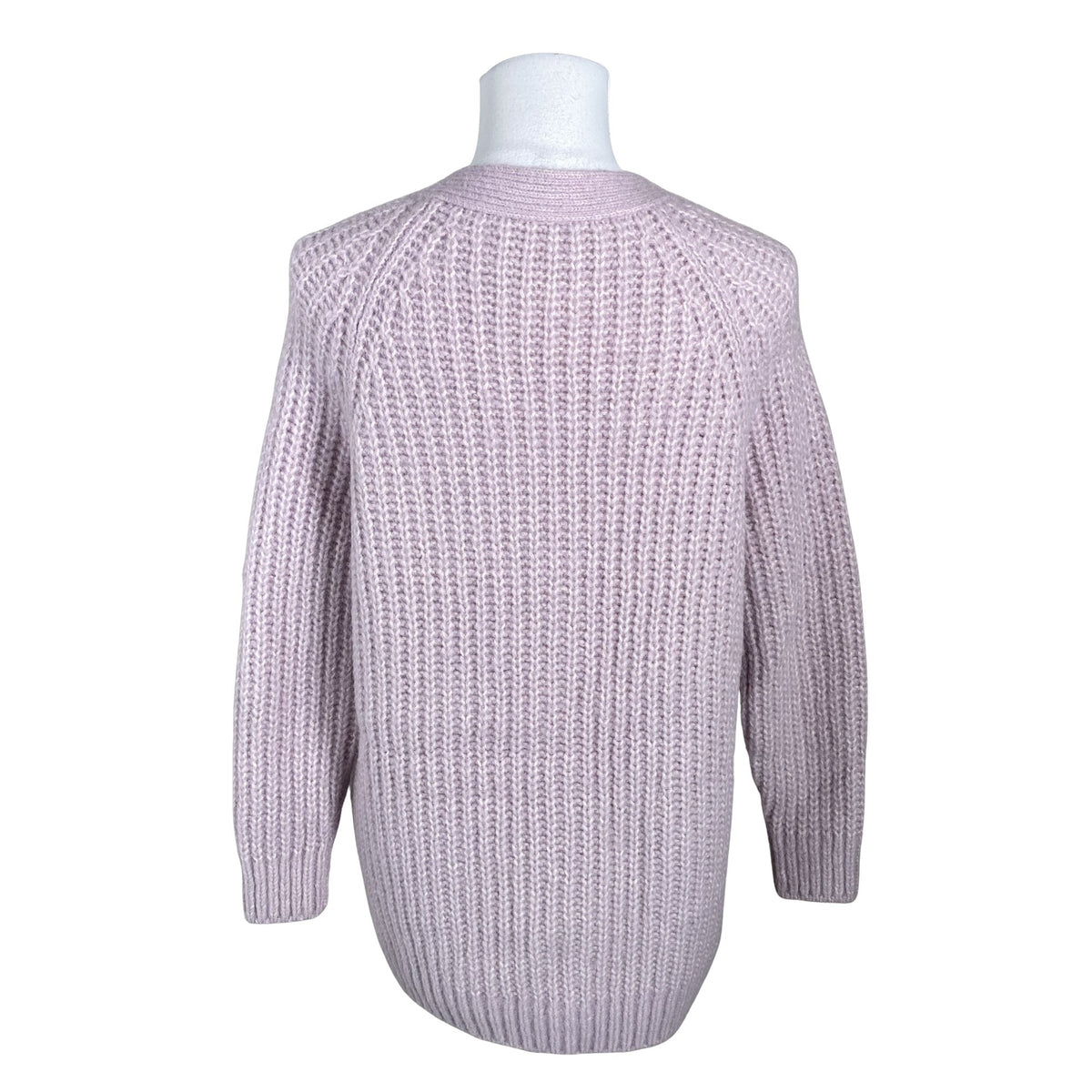 Unisex Alpaka - Kardigan, suurus 34 - Lilla (2)