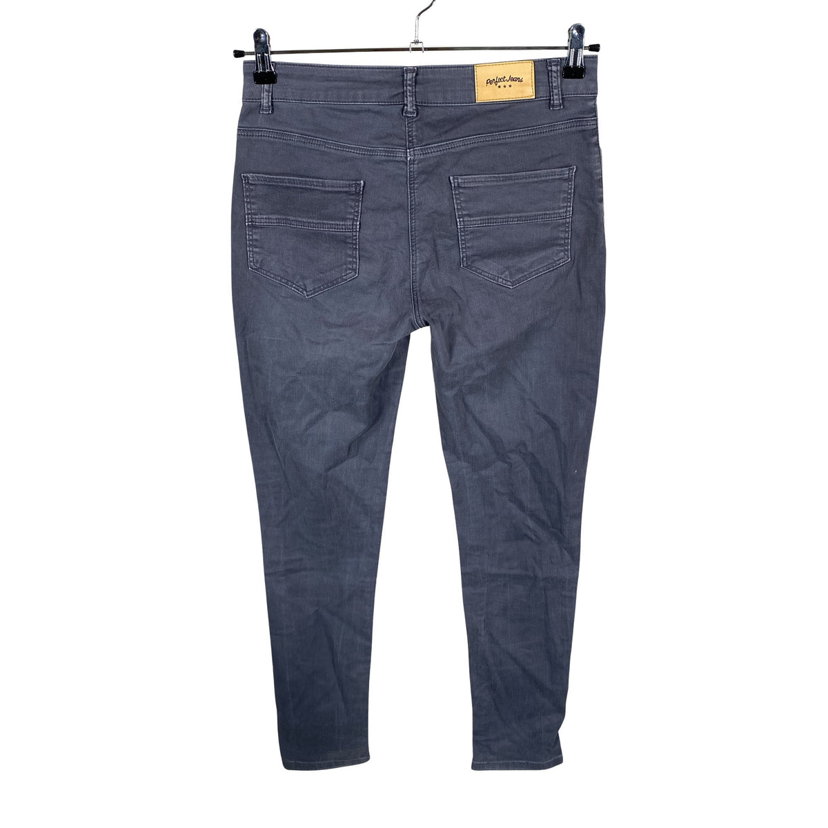 Unisex Perfect Jeans - Teksad, suurus 38 - Hall (2)
