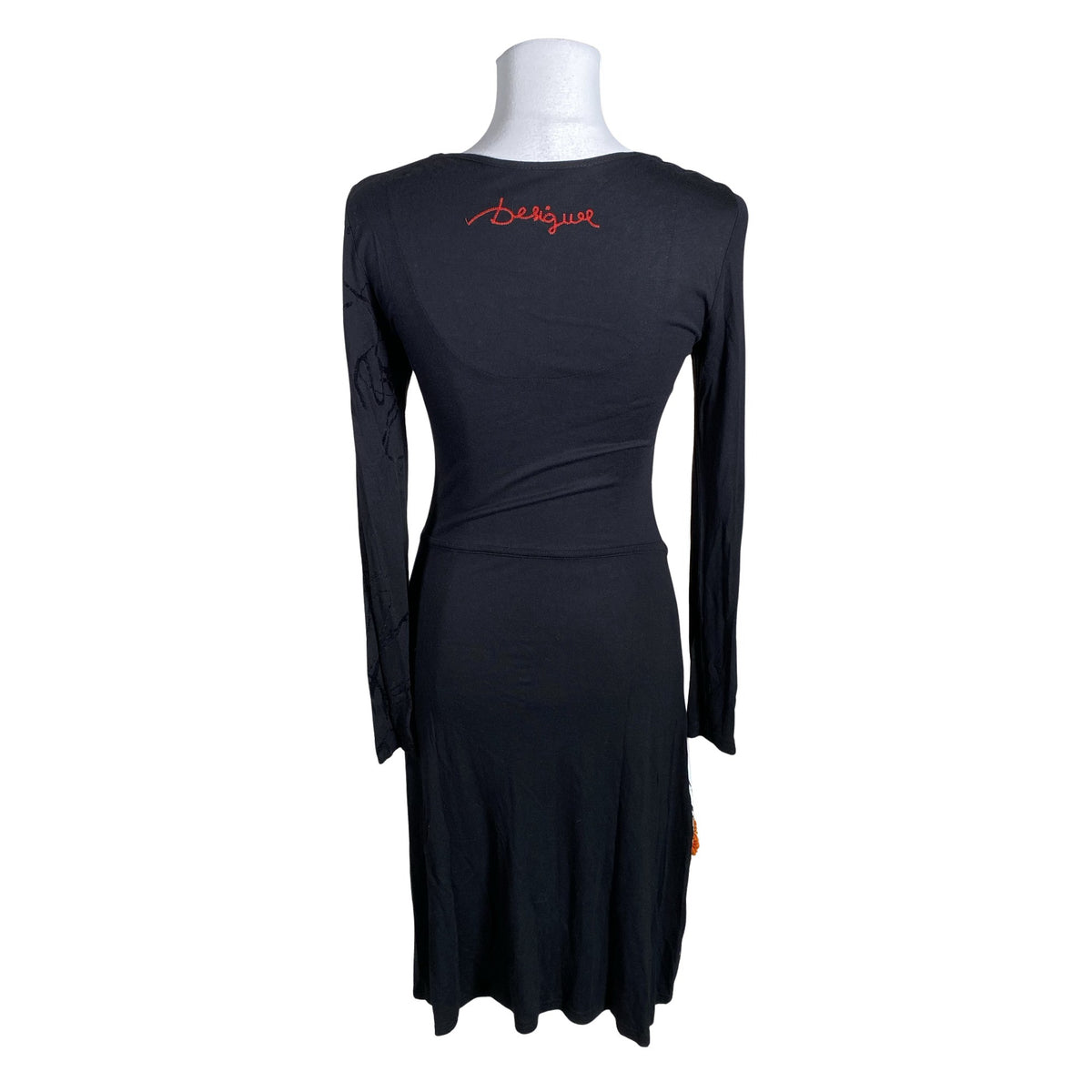 Unisex Desigual - Trikotaažist kleit, suurus 40 - Must (2)