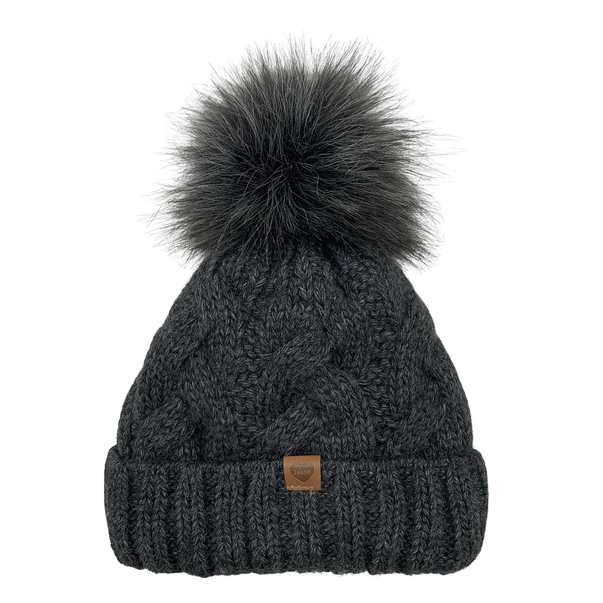 Unisex Jakob - Talvemüts, suurus 58 - 60 cm - Hall (1)