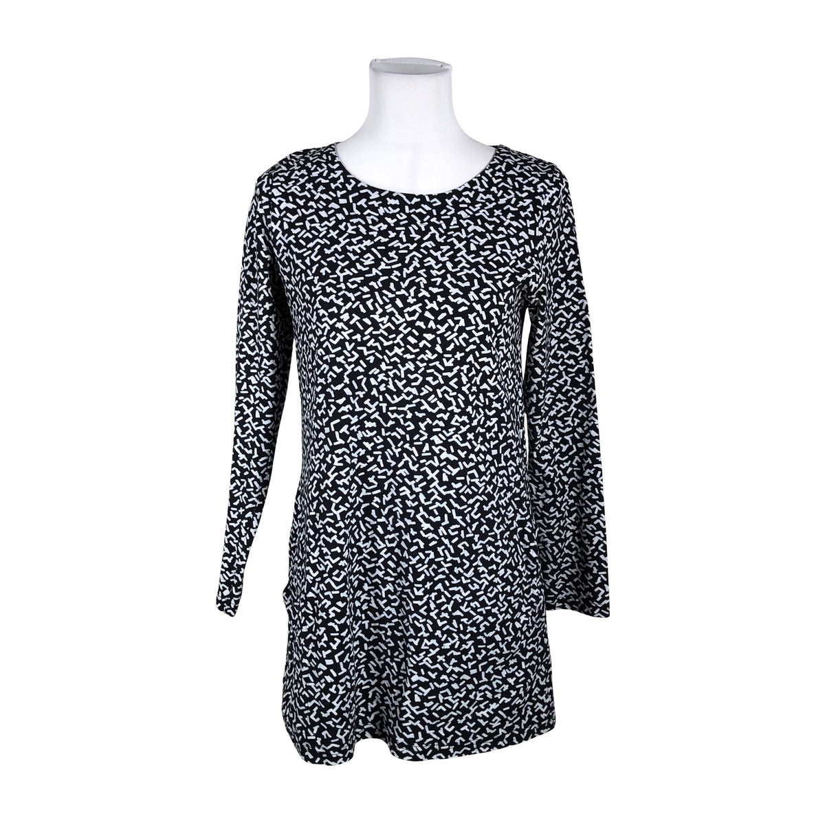 Unisex Nanso - Trikotaažist tuunika, suurus 36 - Must (1)