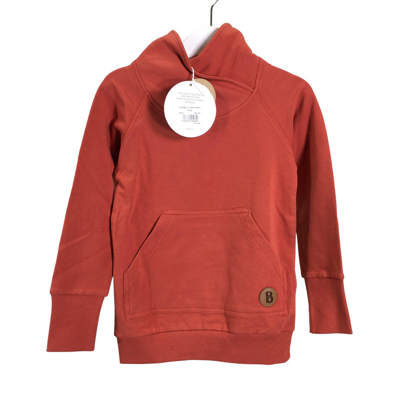 Unisex Blaa - Collegepaita, koko 98 - 104 - (1)