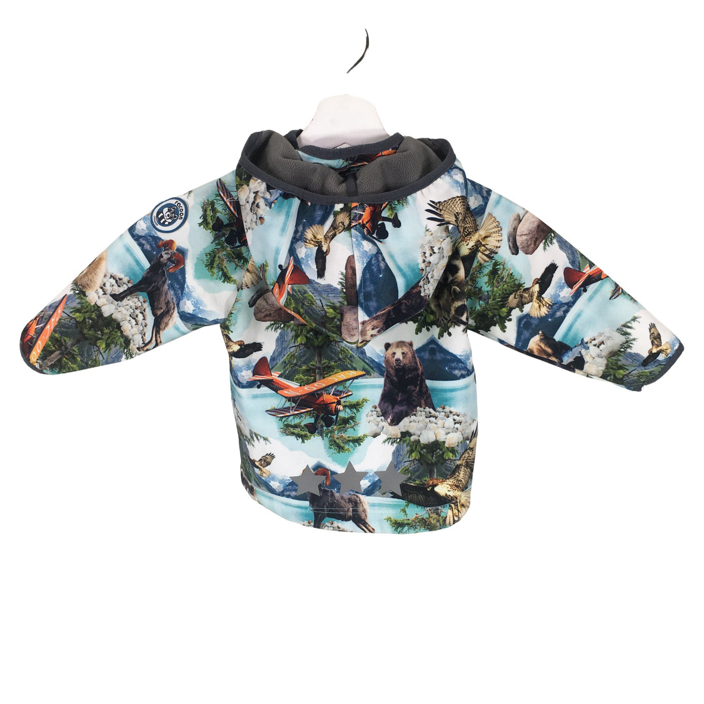 Unisex Racoon - Softshell-takki, koko 68 - 74 - (2)