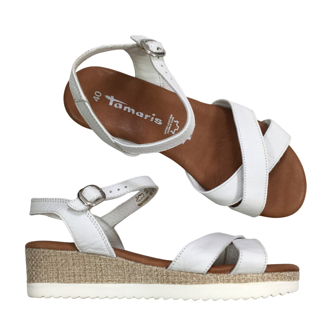 Unisex Tamaris - Kiilakorkosandaalit, koko 40 - (1)